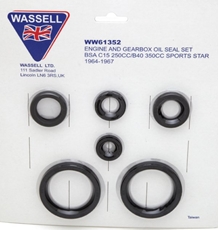Picture of Oil Seal Kit BSA C15/B40 Sports Star (1964-66)