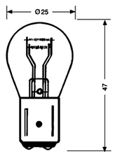Picture of Bulb 12v 21/5w