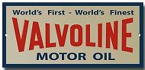 Picture of Valvoline Metal Sign